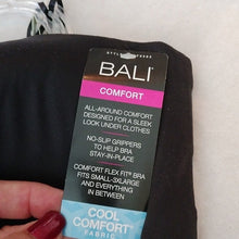 Load image into Gallery viewer, Bali Women's Comfort Revolution Multiway Straps Strapless Bra, Black, Large