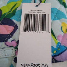 Load image into Gallery viewer, Vera Bradley Accordion Wallet, Marian Floral