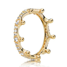 Load image into Gallery viewer, Pandora Shine Clear Sparkling Enchanted CROWN Ring, 167119cz, Size 54