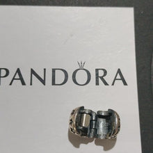 Load image into Gallery viewer, Pandora Retired Sterling Silver Stardom Stars Clip - 790851