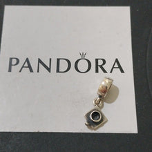 Load image into Gallery viewer, Pandora Sterling Silver 7" Snakechain Starter Bracelet w/ Graduation Cap 790270