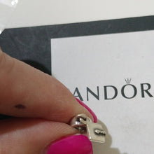 Load image into Gallery viewer, Pandora Sterling Silver 7" Snakechain Starter Bracelet w/ Graduation Cap 790270