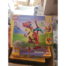 Load image into Gallery viewer, LEGO Creator 3 in 1 Red Dragon Toy, Transforms from Dragon Toy 31145