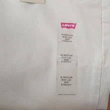 Load image into Gallery viewer, Levi's 505 Straight Leg Mid RiseJeans, Natural Beige, Size 16 Medium