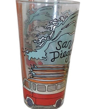 Load image into Gallery viewer, Starbucks San Diego Tall Glass (1) BNWT California Beach