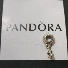 Load image into Gallery viewer, Pandora Sterling Silver Star of David Religious Dangle Bead 791167cz
