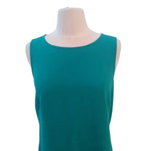 Load image into Gallery viewer, LOFT Sleeveless Sheath Colorblock Dress, Green/Black, size 6