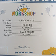 Load image into Gallery viewer, Build-A-Bear Artist Collection Cézanne Still Life Teddy Bear with Gifting Bow