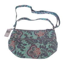 Load image into Gallery viewer, Vera Bradley Go Ahead Convertible Crossbody, Fan Flowers