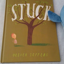Load image into Gallery viewer, Oliver Jeffers 'Stuck' Book + Blue Whale Plush Set Kohl's Cares