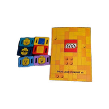 Load image into Gallery viewer, LEGO Shoe Lace Charms x 6 Set NEW VIP