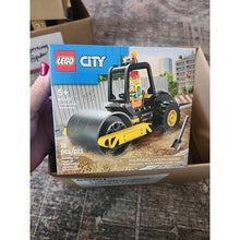 Load image into Gallery viewer, LEGO City Construction Steamroller Toy Playset, Construction 60401