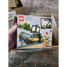 Load image into Gallery viewer, LEGO City Construction Steamroller Toy Playset, Construction 60401