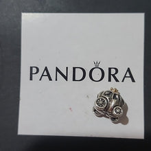Load image into Gallery viewer, Pandora Sterling Silver + 14K Gold Royal Wedding Fantasy Carriage Bead 790598p