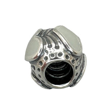 Load image into Gallery viewer, Pandora Light Grey Enamel Heart Bead Charm 790591EN26