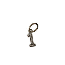 Load image into Gallery viewer, Pandora Sterling Silver Number 1 Clear Cubic Zirconia Charm - 791339CZ