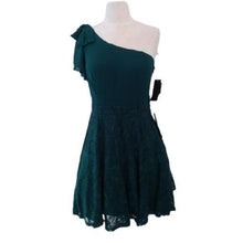 Load image into Gallery viewer, City Studio Party One Shoulder Social Dress, size 7 Juniors