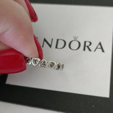 Load image into Gallery viewer, Pandora Sterling Silver Forever More Stackable Ring 190897cz, size 6.0
