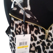 Load image into Gallery viewer, Calvin Klein Animal Print Sleeveless Keyhole Blouse, Medium
