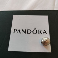 Load image into Gallery viewer, Pandora Sterling Silver + 14k gold Cupcake Charm 790417