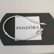 Load image into Gallery viewer, Pandora Serpentine Snake Chain Bracelet with Lobster Clasp 7.0"