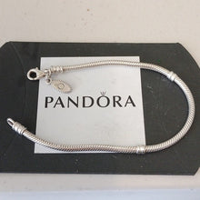 Load image into Gallery viewer, Pandora Serpentine Snake Chain Bracelet with Lobster Clasp 7.0"