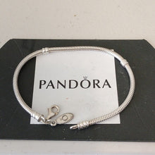 Load image into Gallery viewer, Pandora Serpentine Snake Chain Bracelet with Lobster Clasp 7.0"