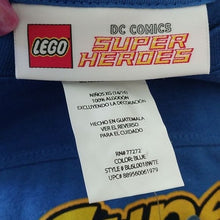 Load image into Gallery viewer, Lego x DC Comics Super Heroes: Batman, Superman, Flash T- Shirt, Blue, XL 14/16