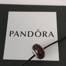 Load image into Gallery viewer, Pandora Retired Coracao de Negro Wood Bead - 790704