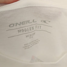 Load image into Gallery viewer, O'Neill "Grounds" White Short Sleeve Tee, Size Medium