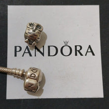 Load image into Gallery viewer, Pandora Sterling Silver 7" Snakechain Starter Bracelet w/ Wise Owl Charm 790278