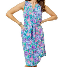 Load image into Gallery viewer, Lilly Pulitzer Naila Midi Dress, Maldives Green, size Large