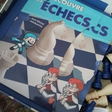 Load image into Gallery viewer, Je découvre les échecs Book and Game Jean- Michel Jakobowicz Chess French