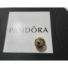 Load image into Gallery viewer, Pandora Sterling Silver Vintage Letter P Charm with Clear Zirconia - 791860CZ