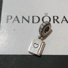 Load image into Gallery viewer, Pandora Sterling Silver Birthday Wishes Card with Clear Zirconia - 791723cz