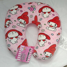 Load image into Gallery viewer, Sanrio Hello Kitty & Friends MY MELODY Plush + Travel Pillow