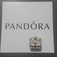 Load image into Gallery viewer, Pandora Retired Sterling Silver Best Buddies Bear with Heart Charm - 792151