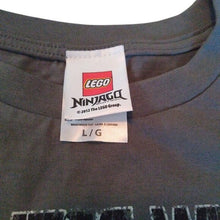Load image into Gallery viewer, Boy's Lego Ninjago Character T-shirt, Grey, Large 10/12