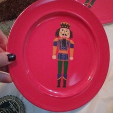 Load image into Gallery viewer, FAO Schwartz Nutcracker, set of 4 Cups + 4 Dessert Plates in Melamine