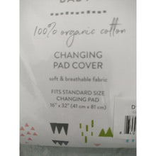 Load image into Gallery viewer, Honest Baby 100% Organic Cotton Changing Pad Cover With Skulls, Set Of 3