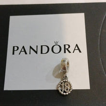 Load image into Gallery viewer, Pandora 18th Birthday Charm Sterling Silver 790495