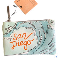 Load image into Gallery viewer, Starbucks San Diego Porcelain Travel Mug+ Zippered Wave Pouch + Blank Gift Card
