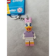 Load image into Gallery viewer, Lego Disney Daisy Duck Keyring Keychain 854112