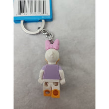 Load image into Gallery viewer, Lego Disney Daisy Duck Keyring Keychain 854112