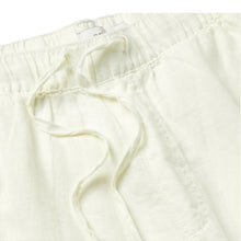 Load image into Gallery viewer, Onia 100% White NOAH Drawstring Linen Shorts, XXL
