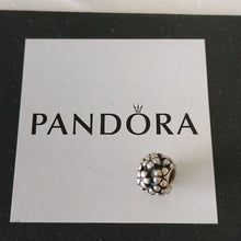 Load image into Gallery viewer, Pandora Retired Sterling Silver Flower Power Bead Charm - 790292