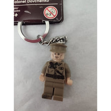 Load image into Gallery viewer, Lego Colonel Dovchenko Keychain 852718