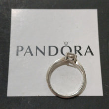 Load image into Gallery viewer, Pandora Sterling Silver Sparkling Solitaire Ring w/ Clear Zirconia - 190052C01