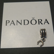 Load image into Gallery viewer, Pandora Hanging Horseshoe Charm 790259 Sterling Silver ALE 925