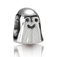 Load image into Gallery viewer, Pandora Retired Sterling Silver Halloween Ghost Bead - 790202